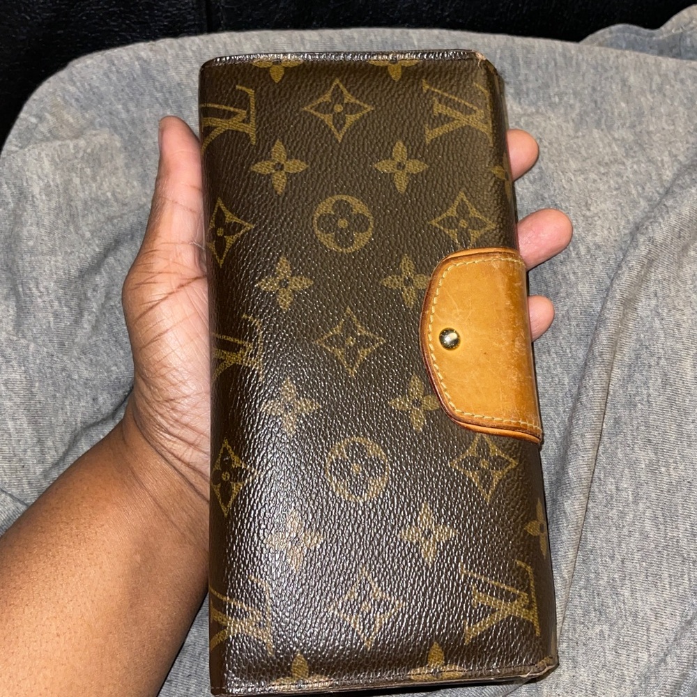 Louis Vuitton Authentic Monogram Portefeiulle Boetie Long Bifold Wallet Turnlock - Picture 11 of 15